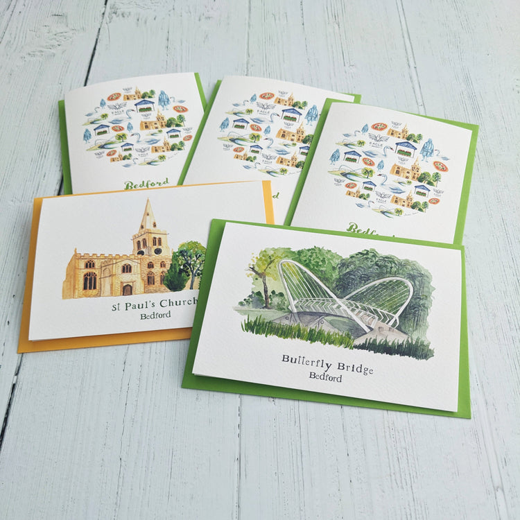 Bedfordshire Greetings Cards