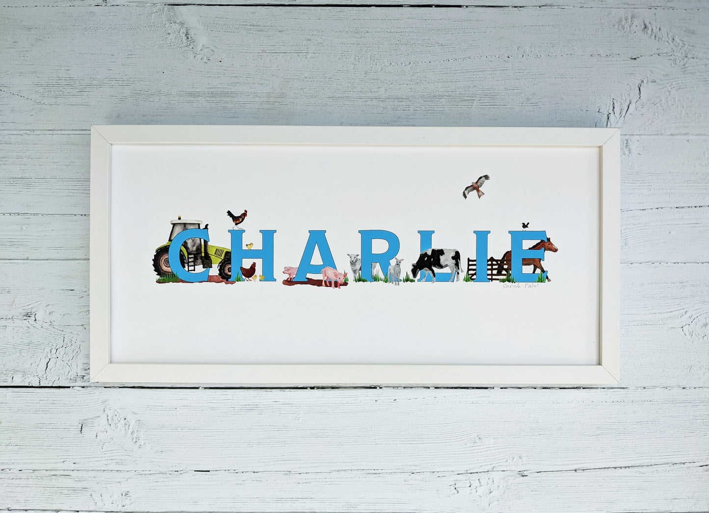 Frame - White - 50x23cm