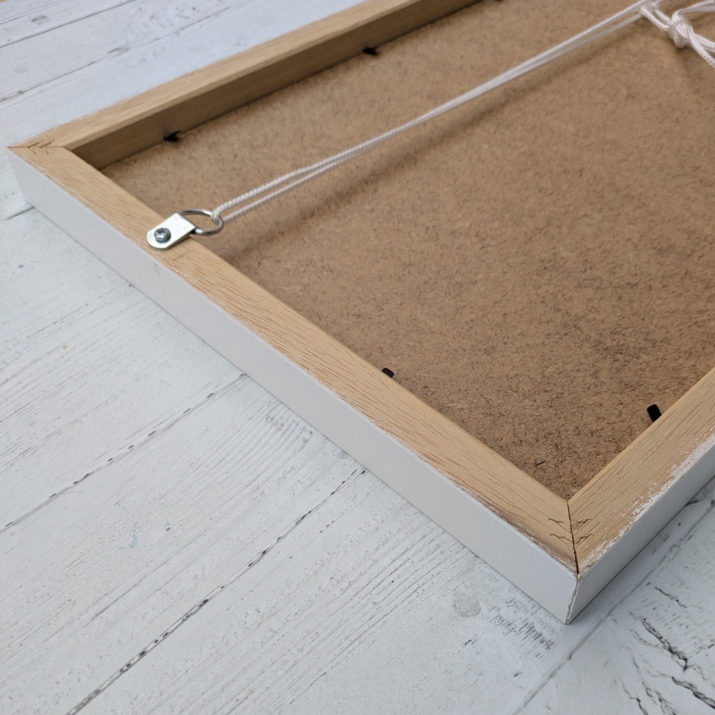 Frame - Painted Wood - White - 50x23cm