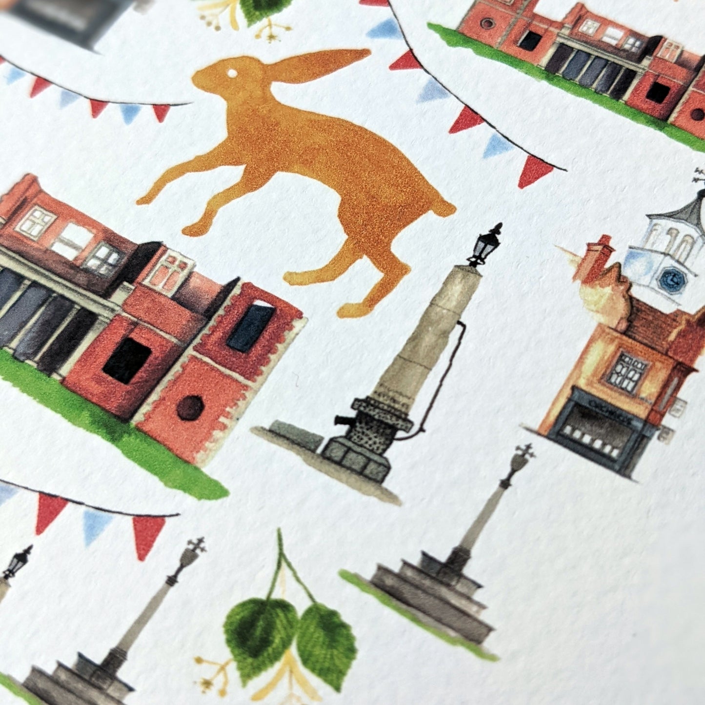 Greetings card - A Local Collection - Ampthill