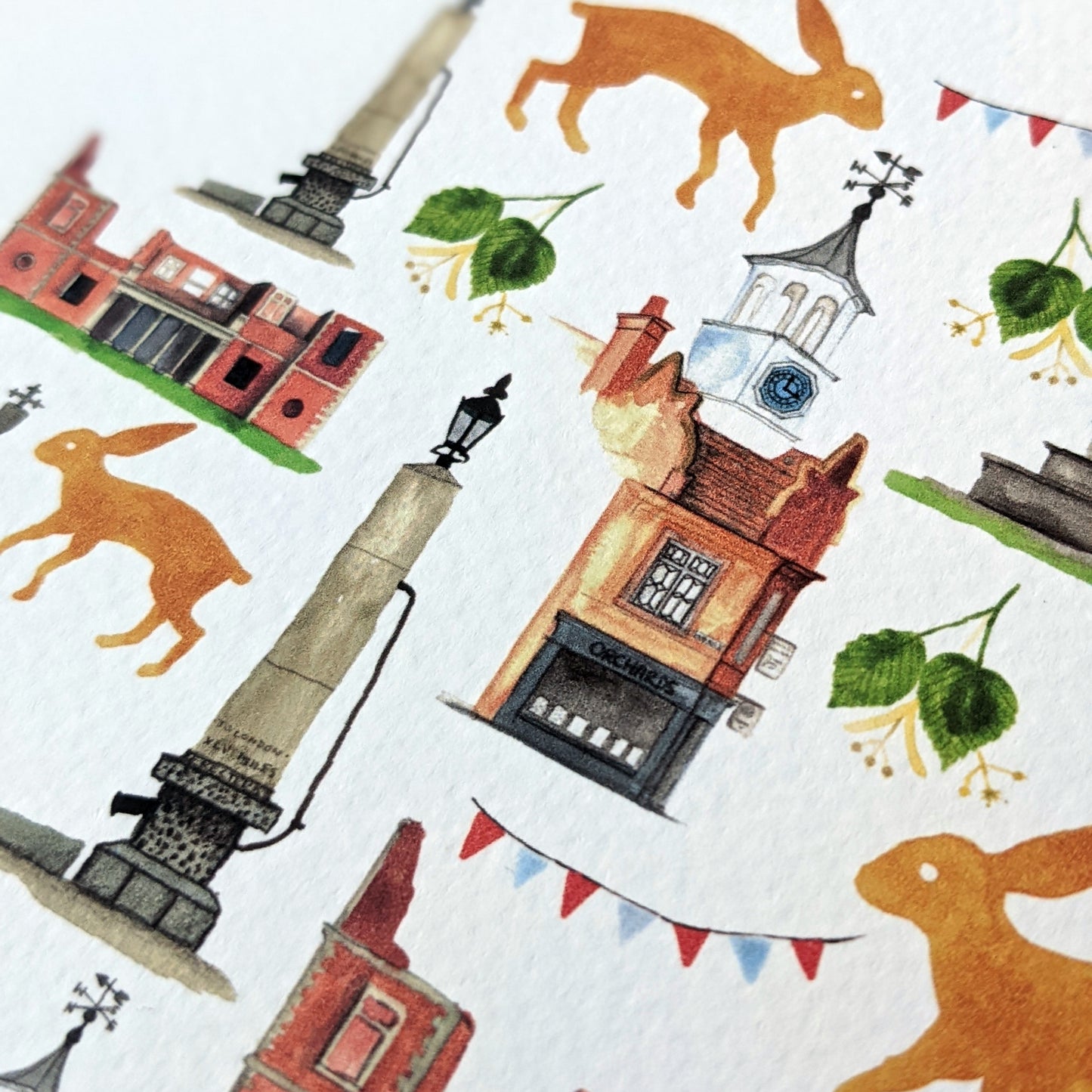 Greetings card - A Local Collection - Ampthill