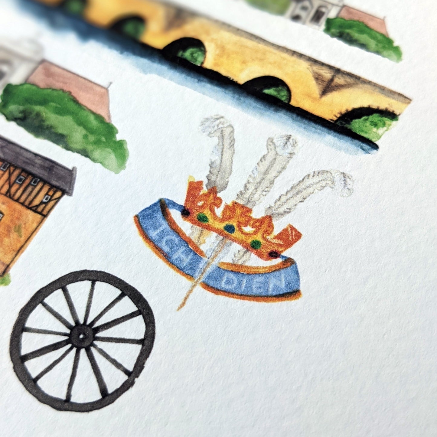 Greetings card - A Local Collection - Bromham