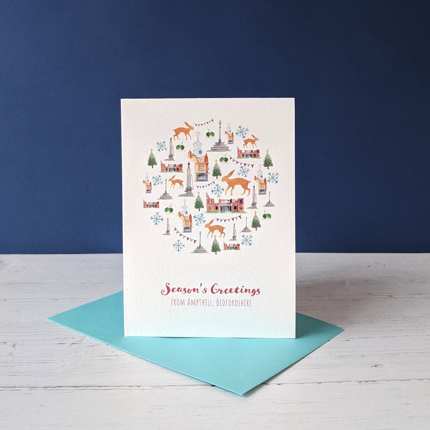 Christmas card - A Local Collection - Ampthill
