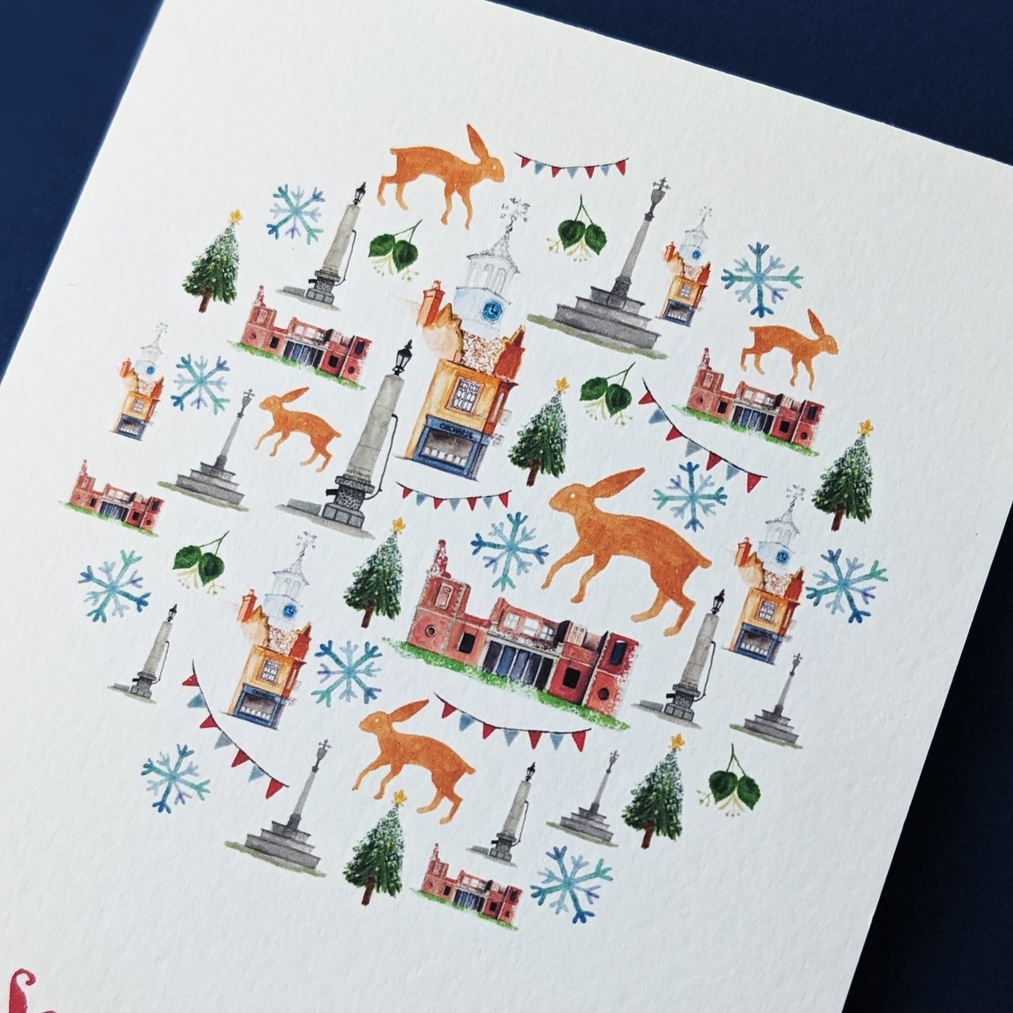 Christmas card - A Local Collection - Ampthill