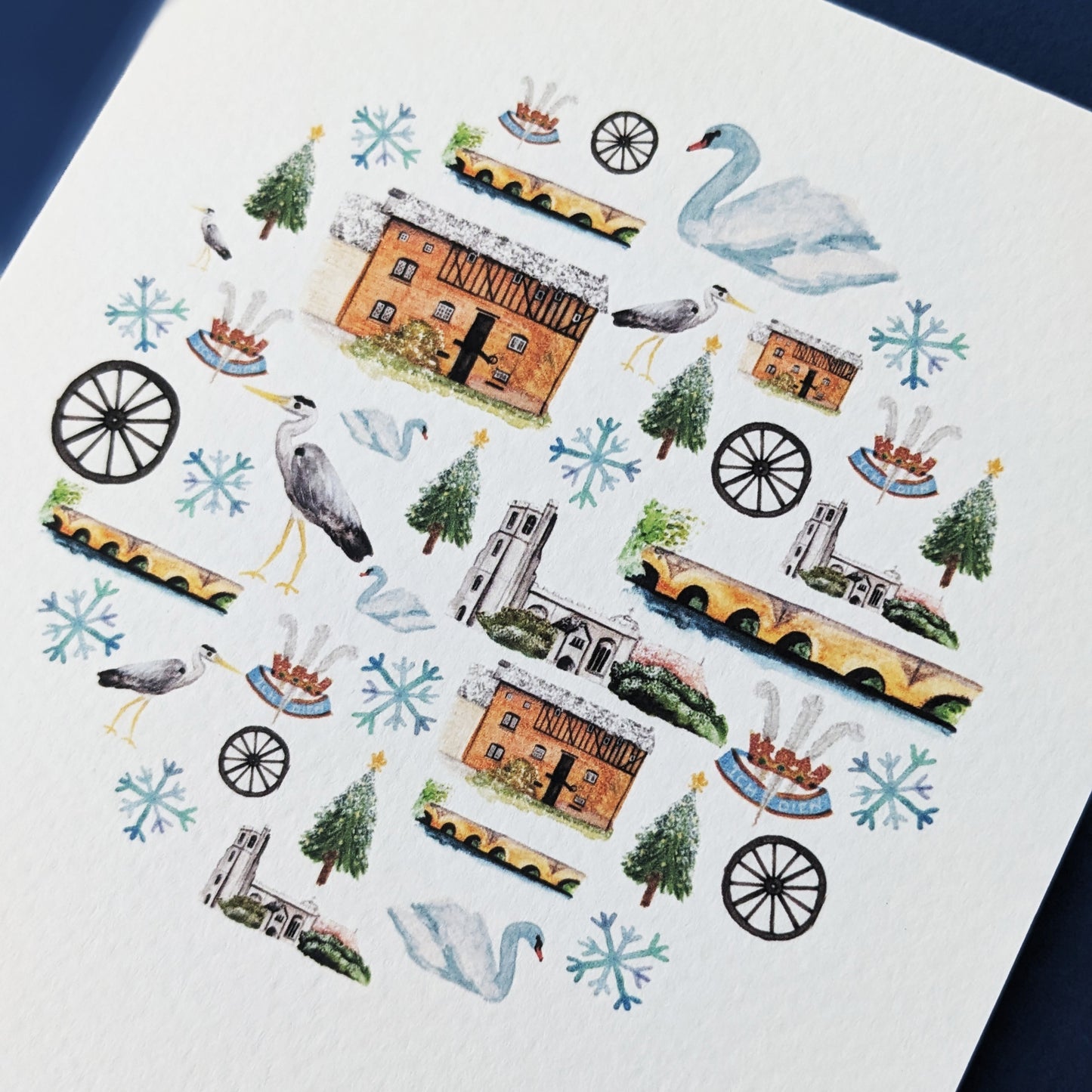 Christmas card - A Local Collection - Bromham