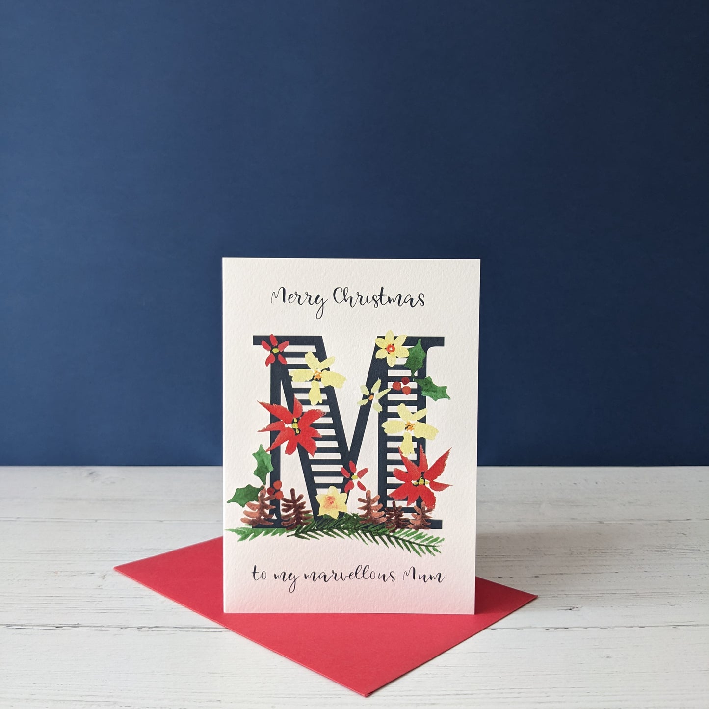 Christmas card - Relative - Marvellous Mum