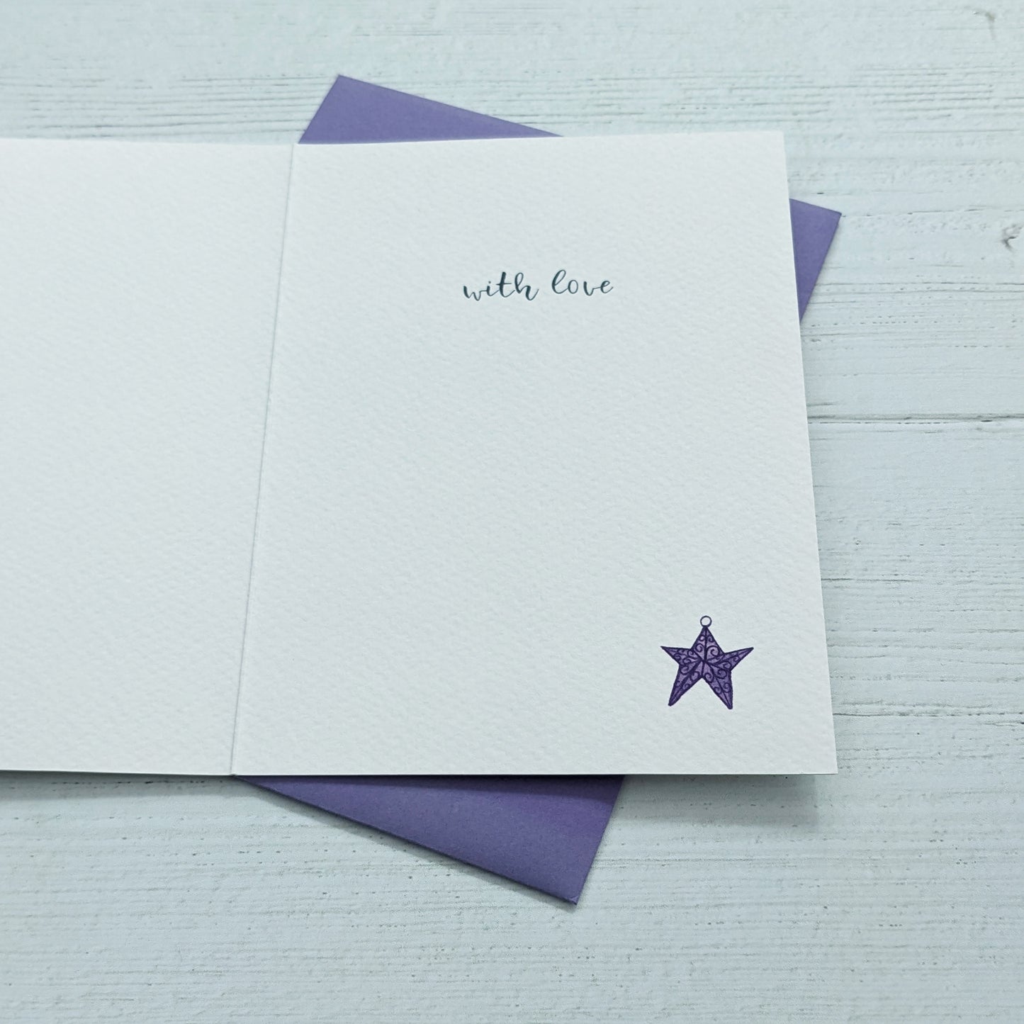 Christmas card - Relative - Mum & Dad