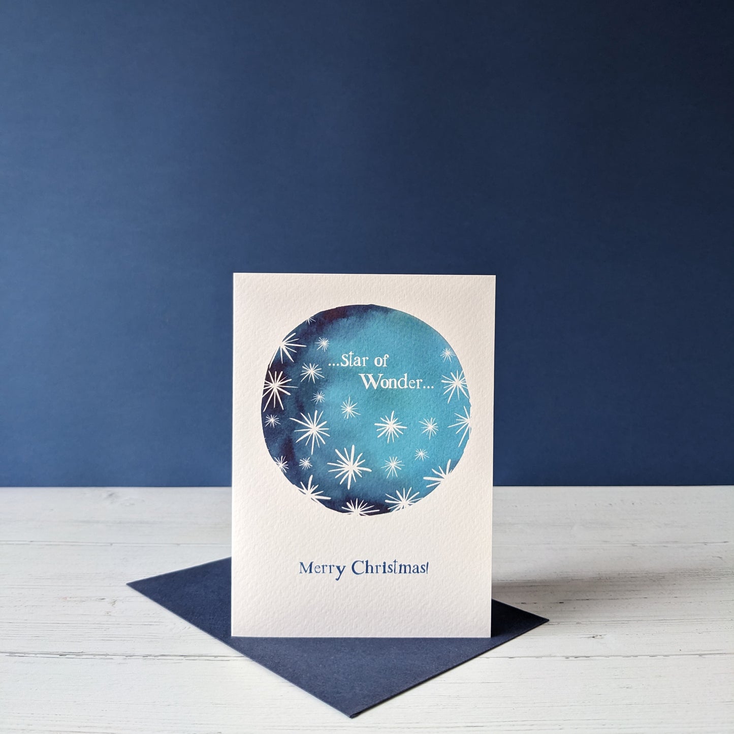Christmas card - Star of Wonder