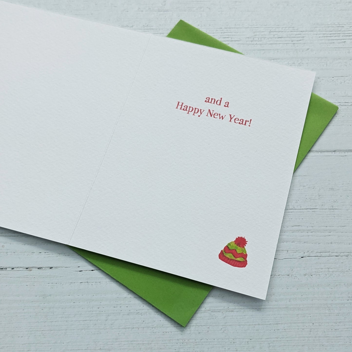Christmas card - Woolly Hats