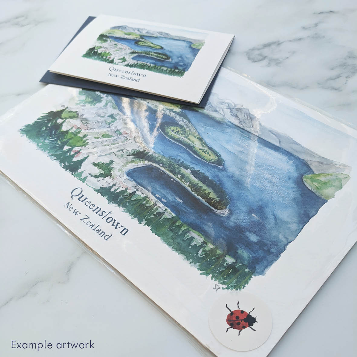 Favourite Places - Original Artwork Stationery Bundle