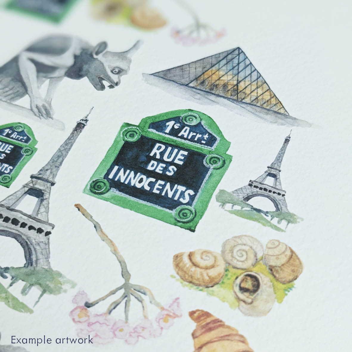 Favourite Places - Personalised Compilation Print