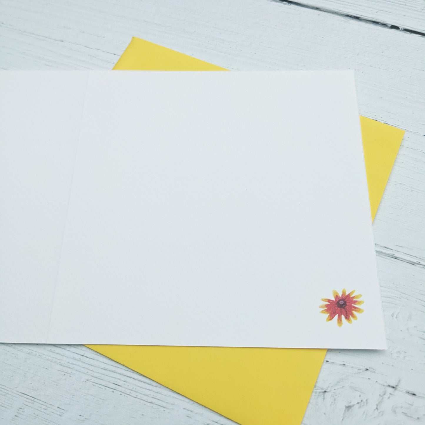 Personalised Summer Floral Wreath Greetings Card