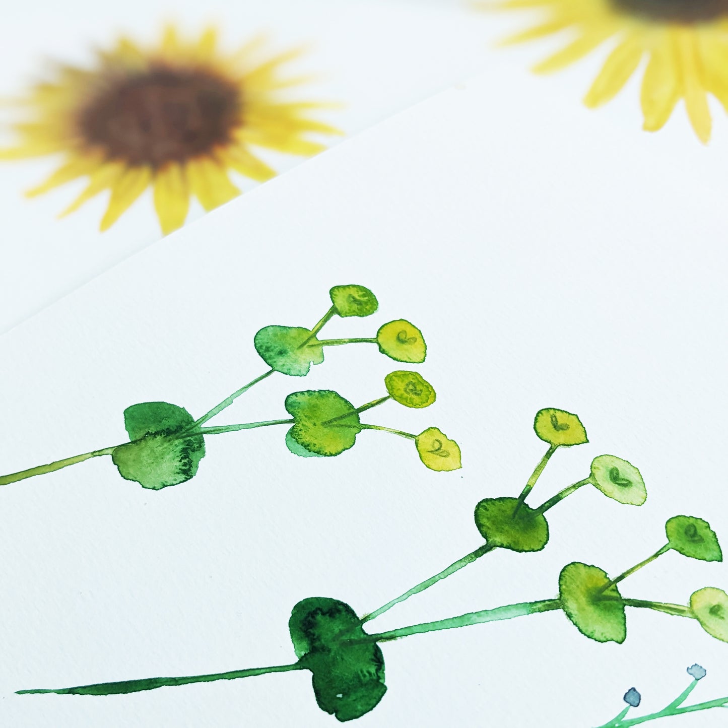 Personalised Summer Floral Wreath Greetings Card