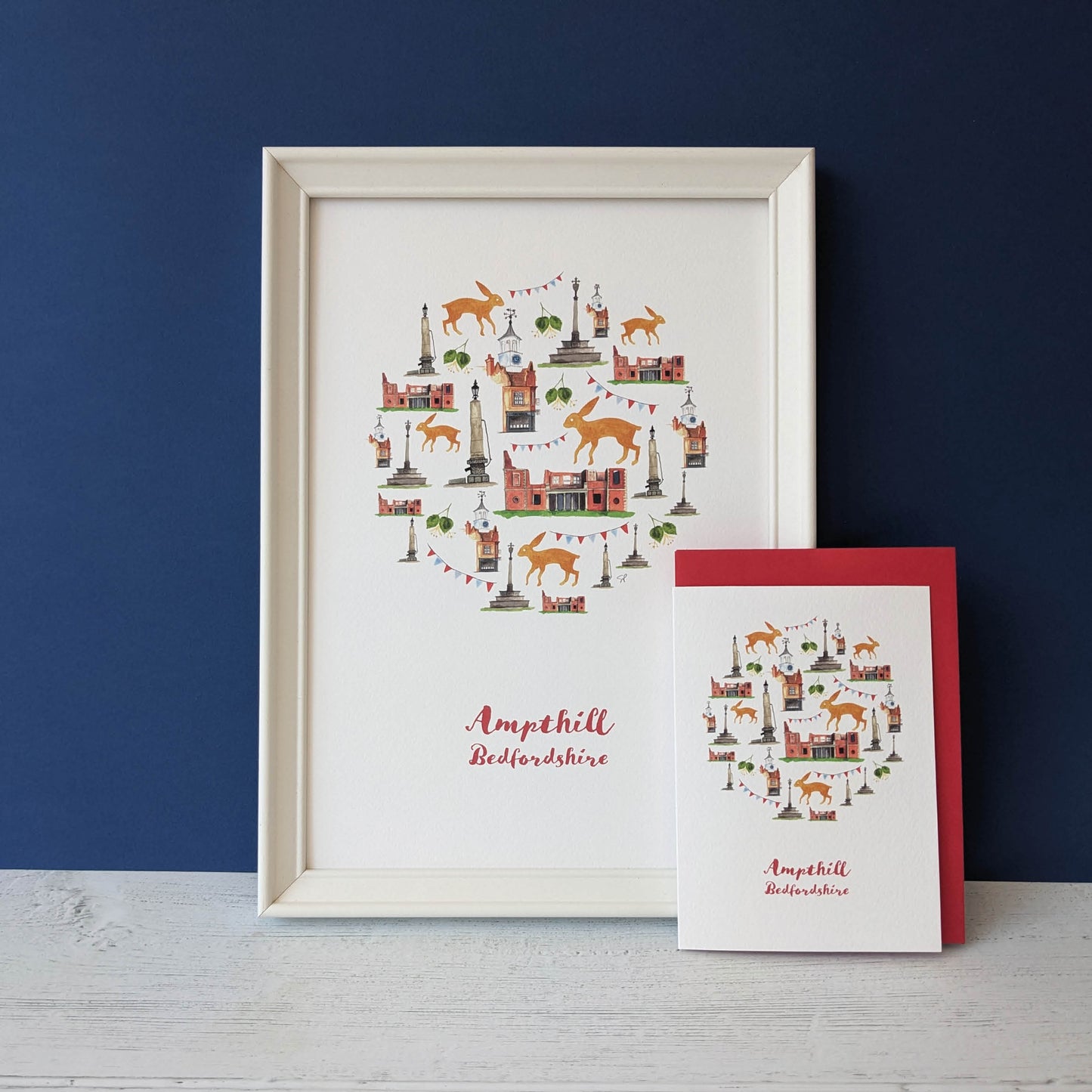 Greetings card - A Local Collection - Ampthill