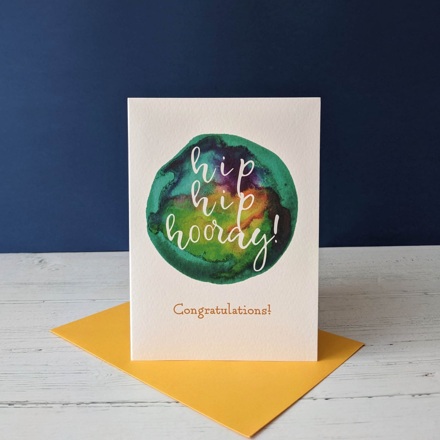 Greetings card - Hip Hip Hooray!