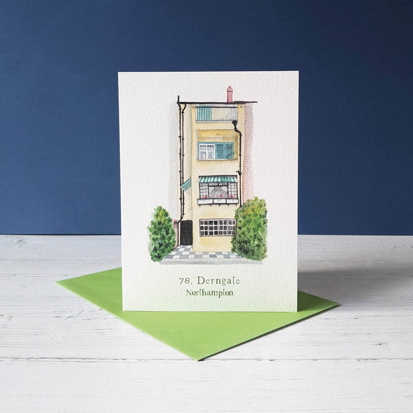 Greetings card - A Local Collection - 78 Derngate - Mixed Pack of 5