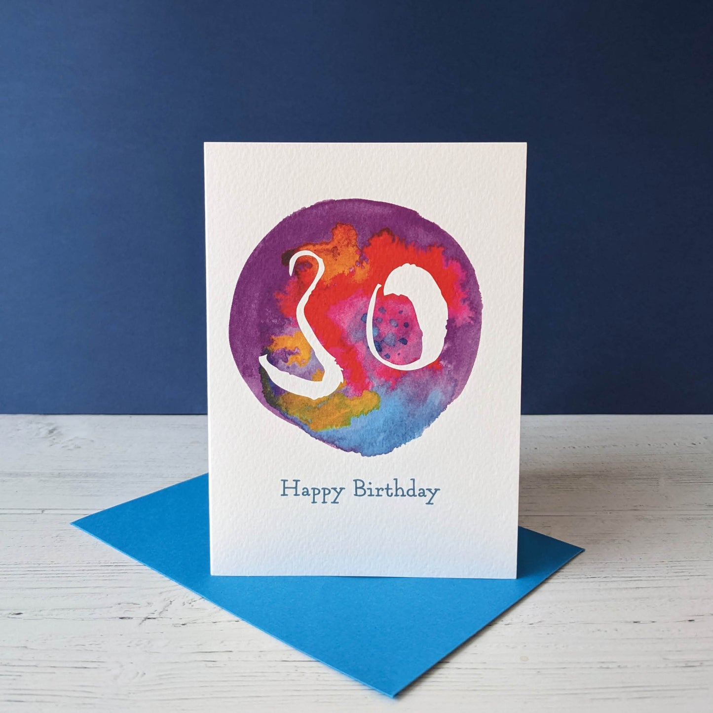 Greetings card - Milestone Ball '30'