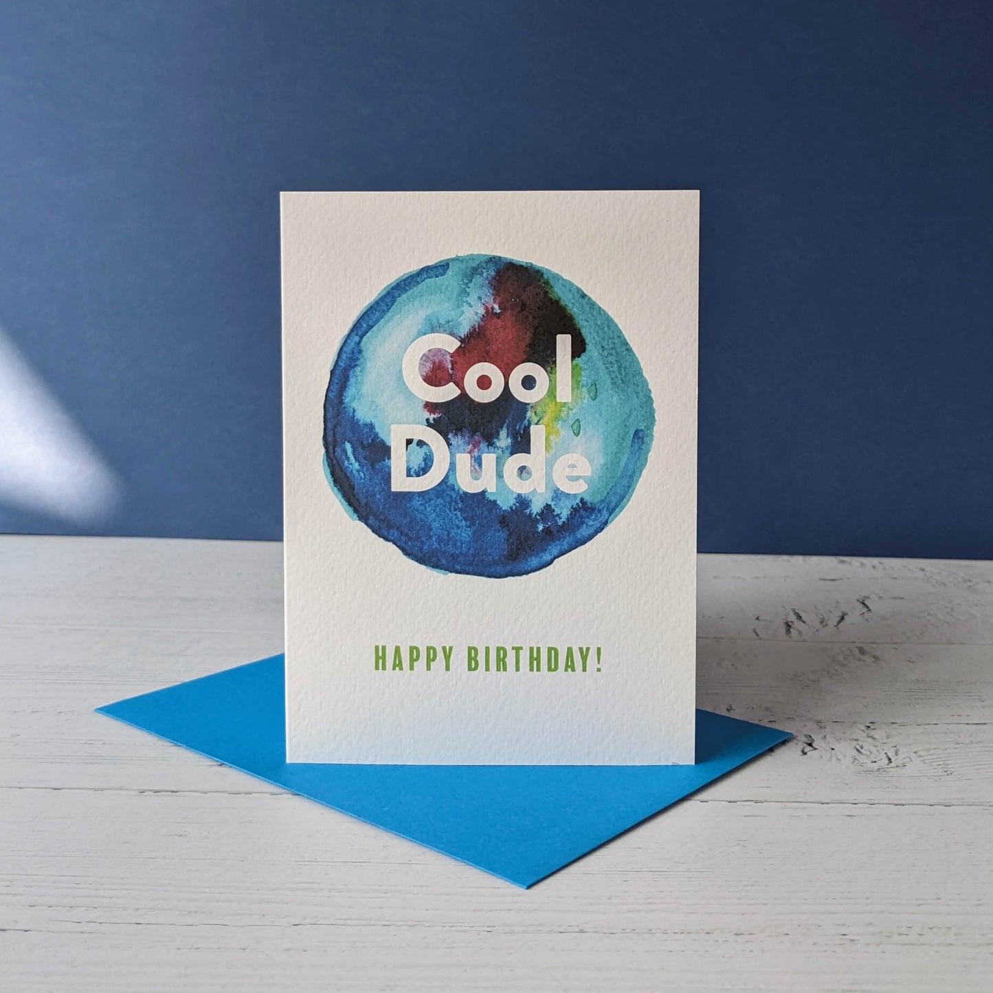 Greetings card - Cool Dude - Happy Birthday