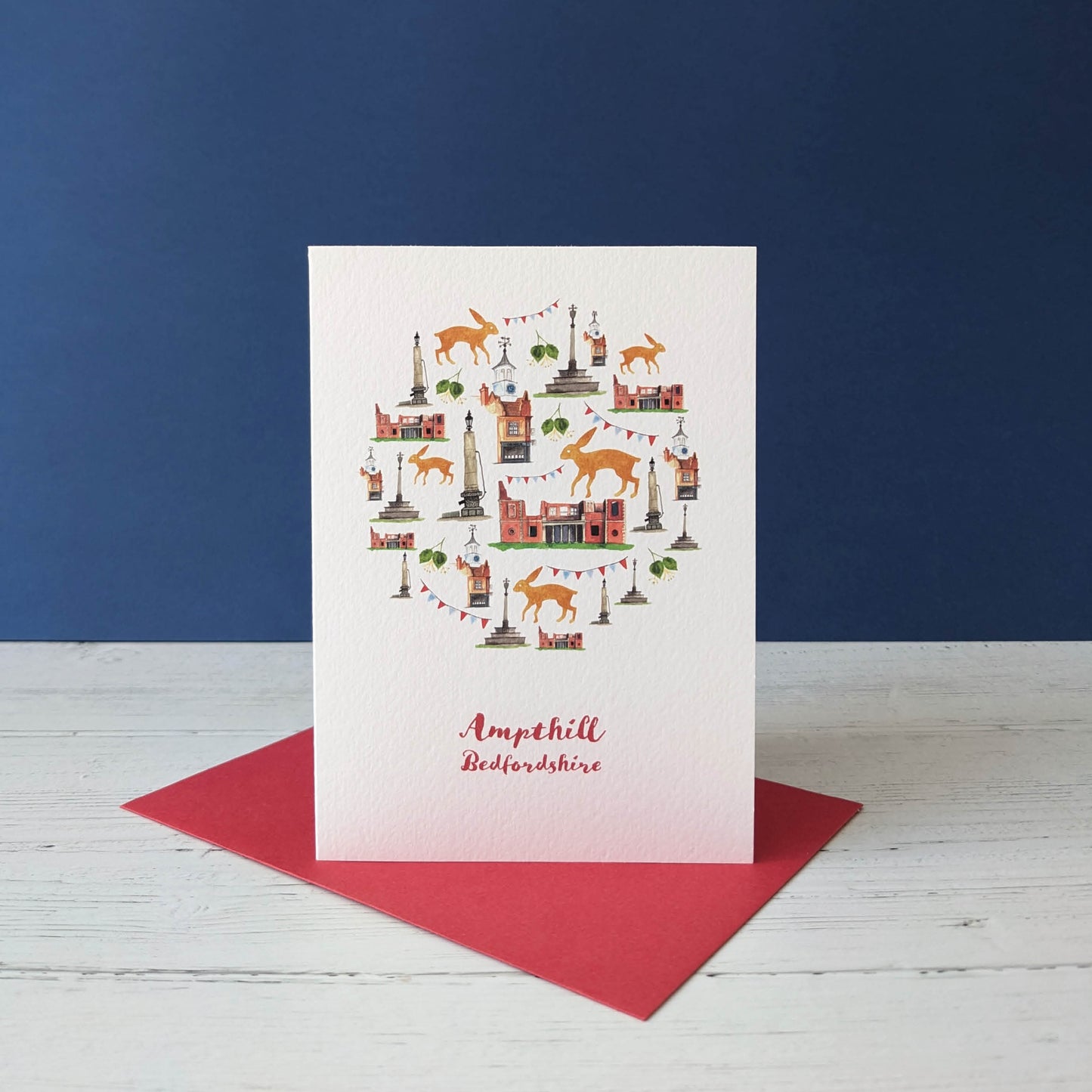 Greetings card - A Local Collection - Ampthill