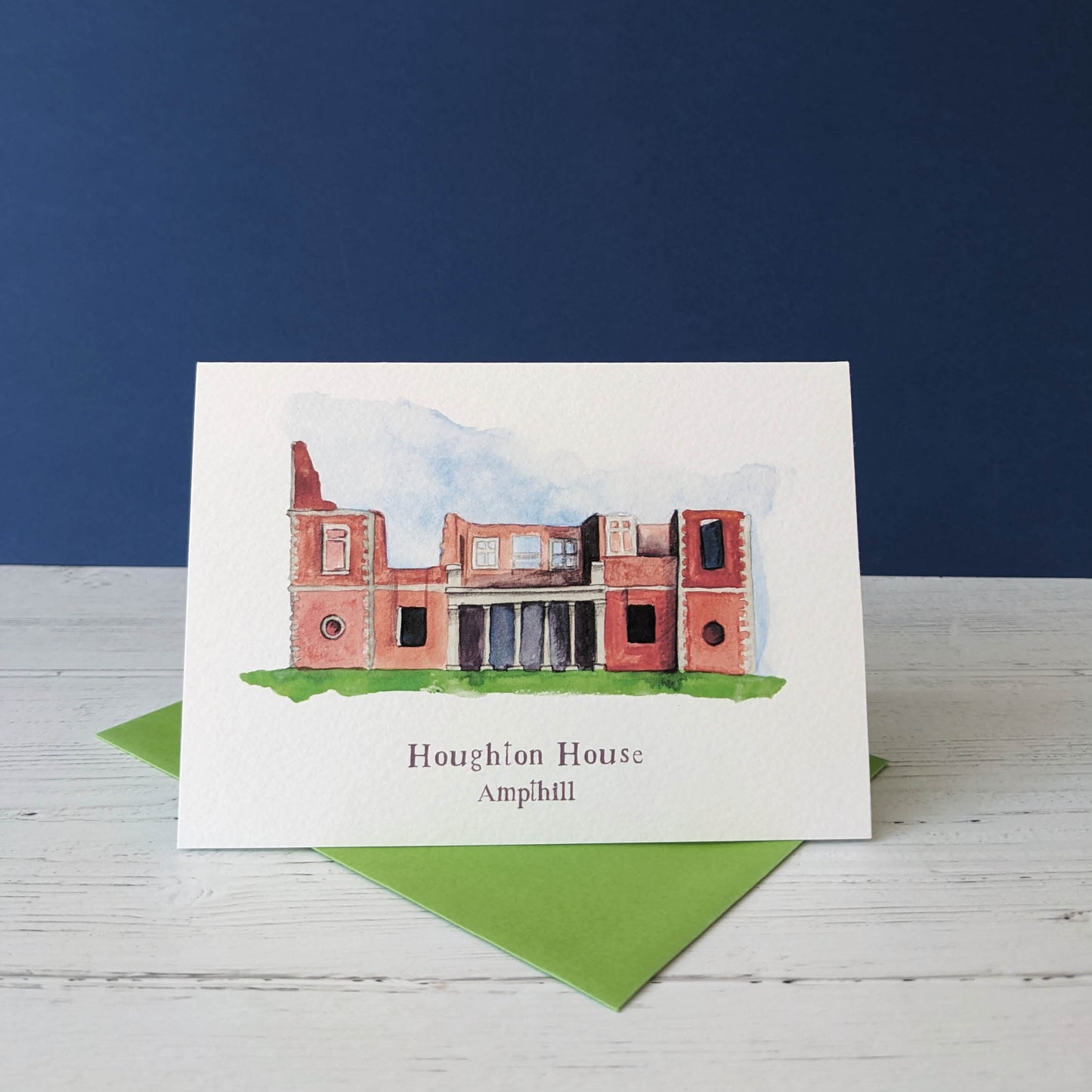 Greetings card - A Local Collection - Houghton House, Ampthill