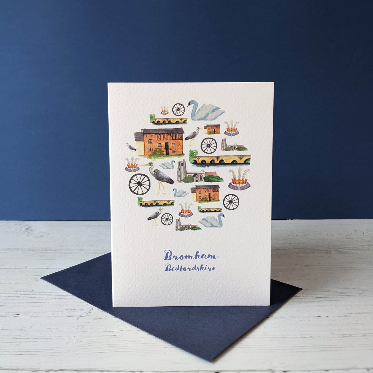 Greetings card - A Local Collection - Bromham