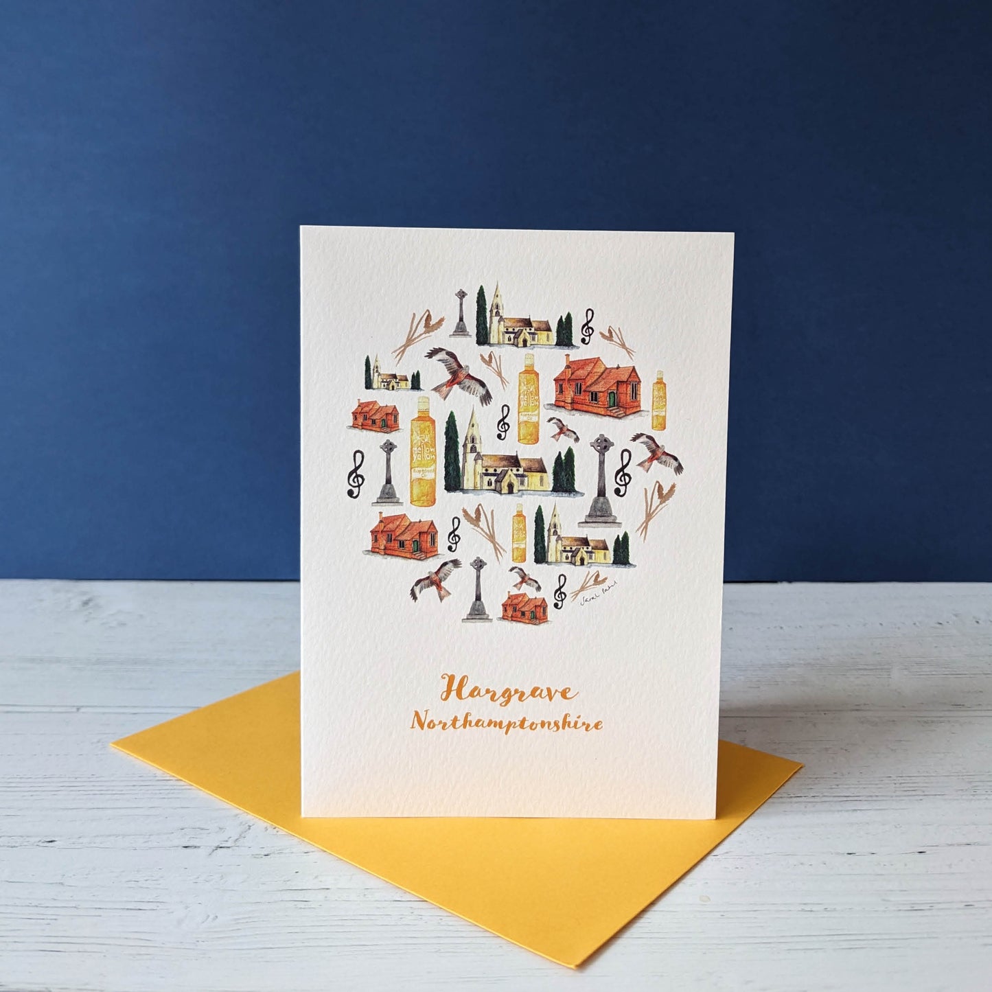 Greetings card - A Local Collection - Hargrave