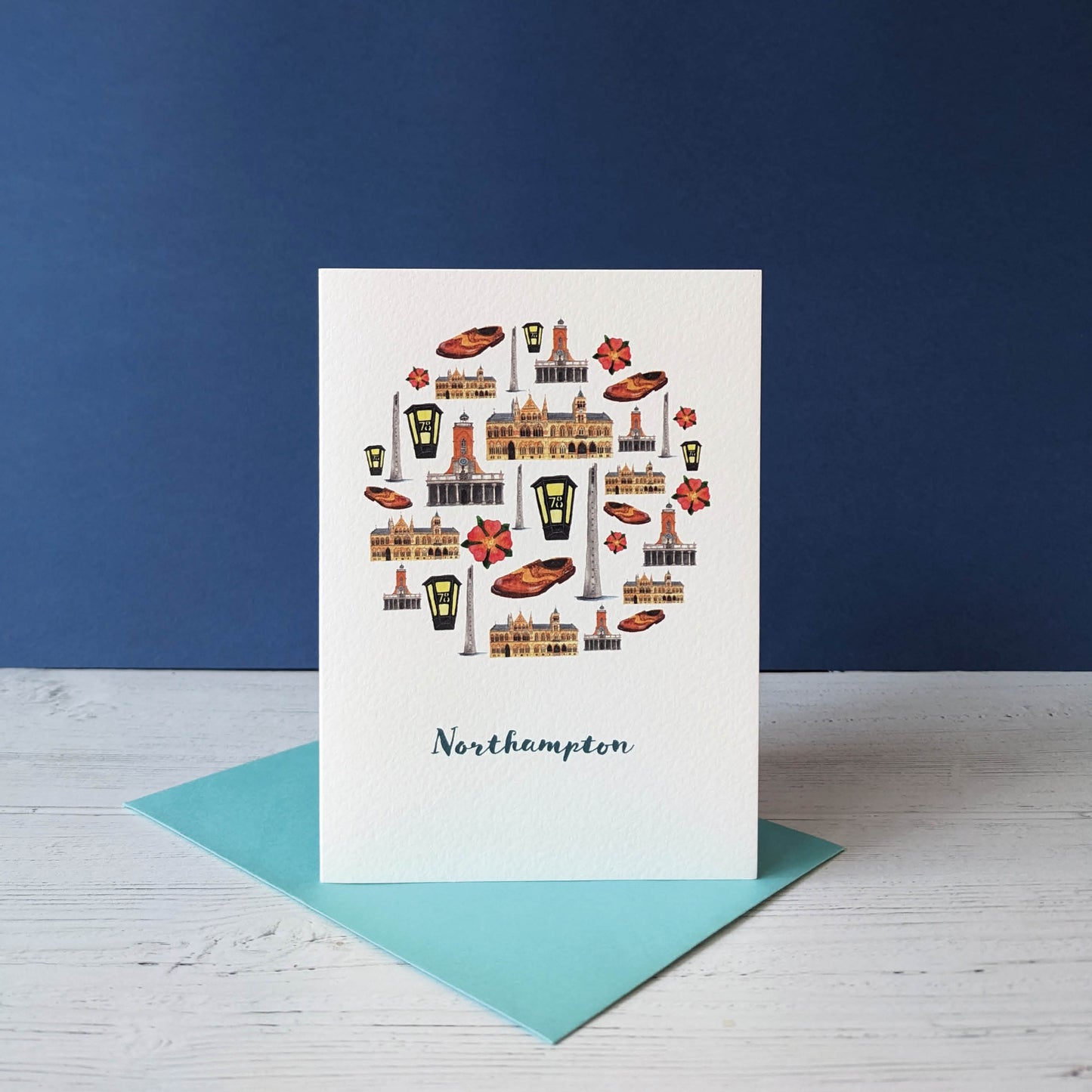 Greetings card - A Local Collection - Northampton