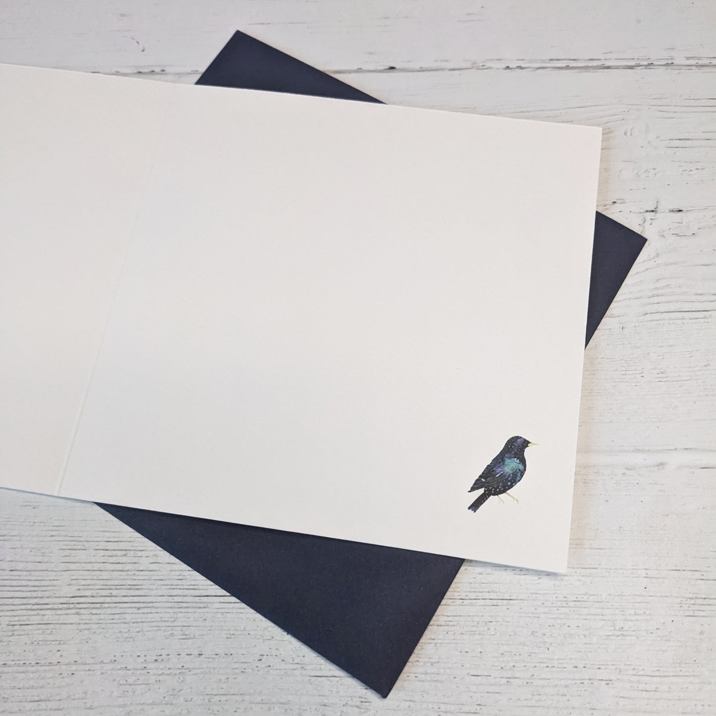 Personalised Greetings Card - Garden Birds