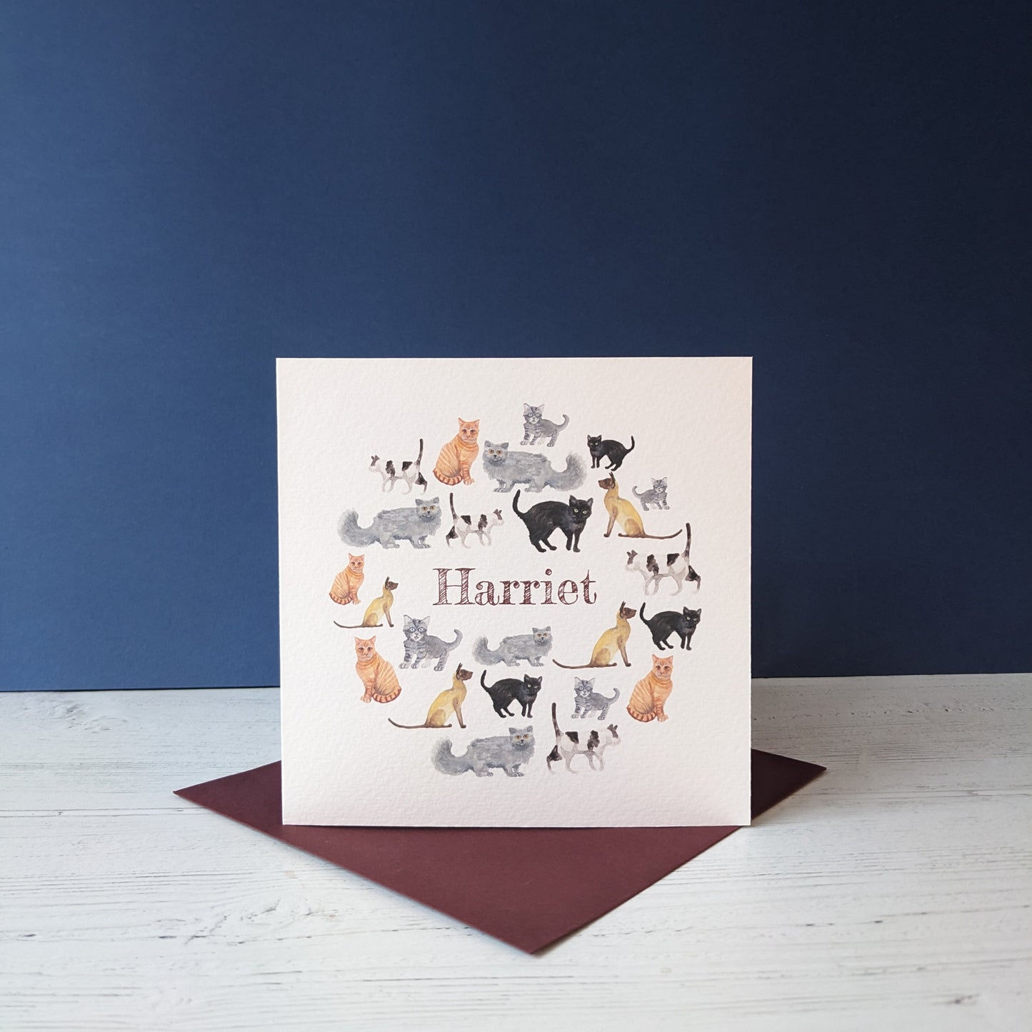 Greetings card - Cats - Happy Birthday