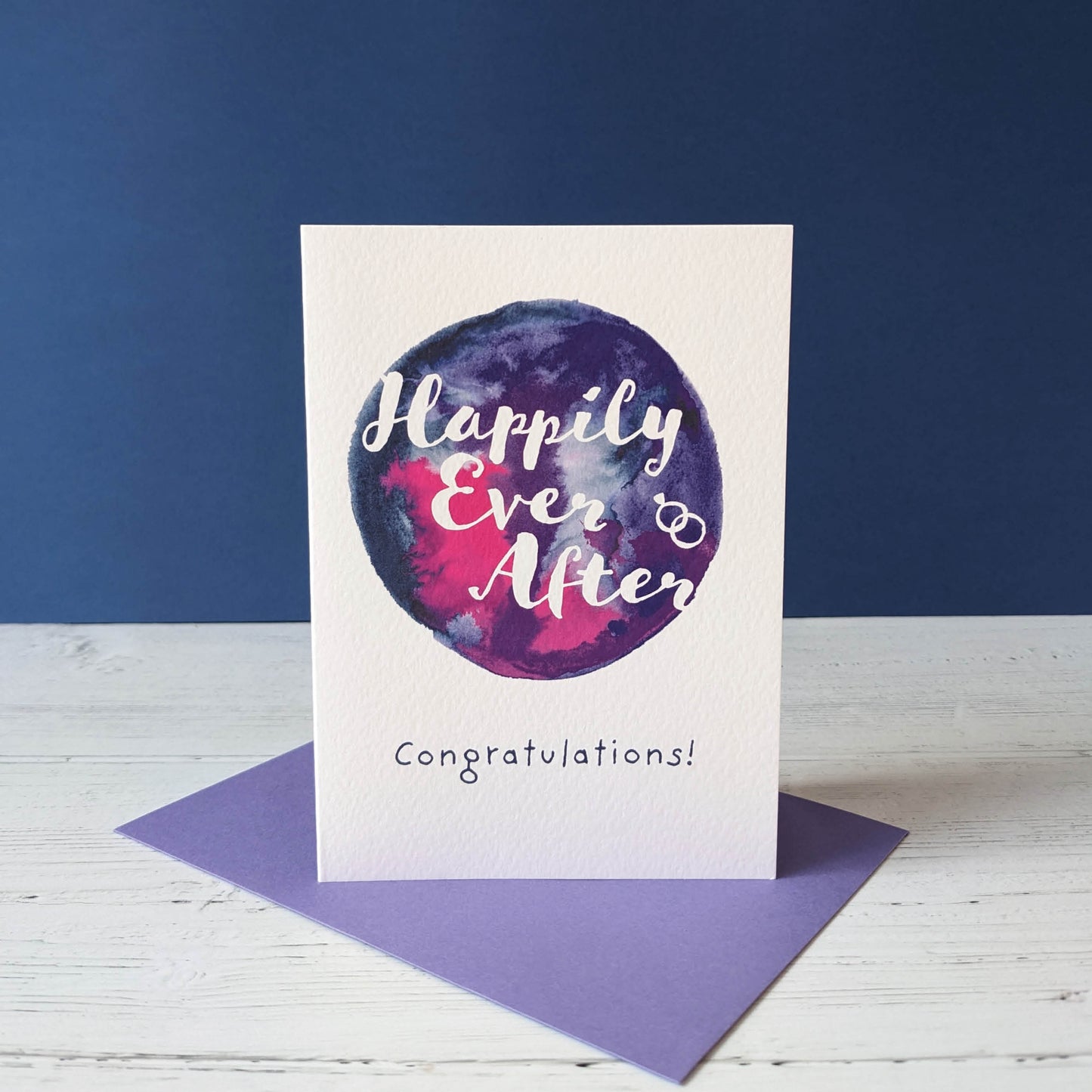 Greetings card - Wedding - Happily Ever After