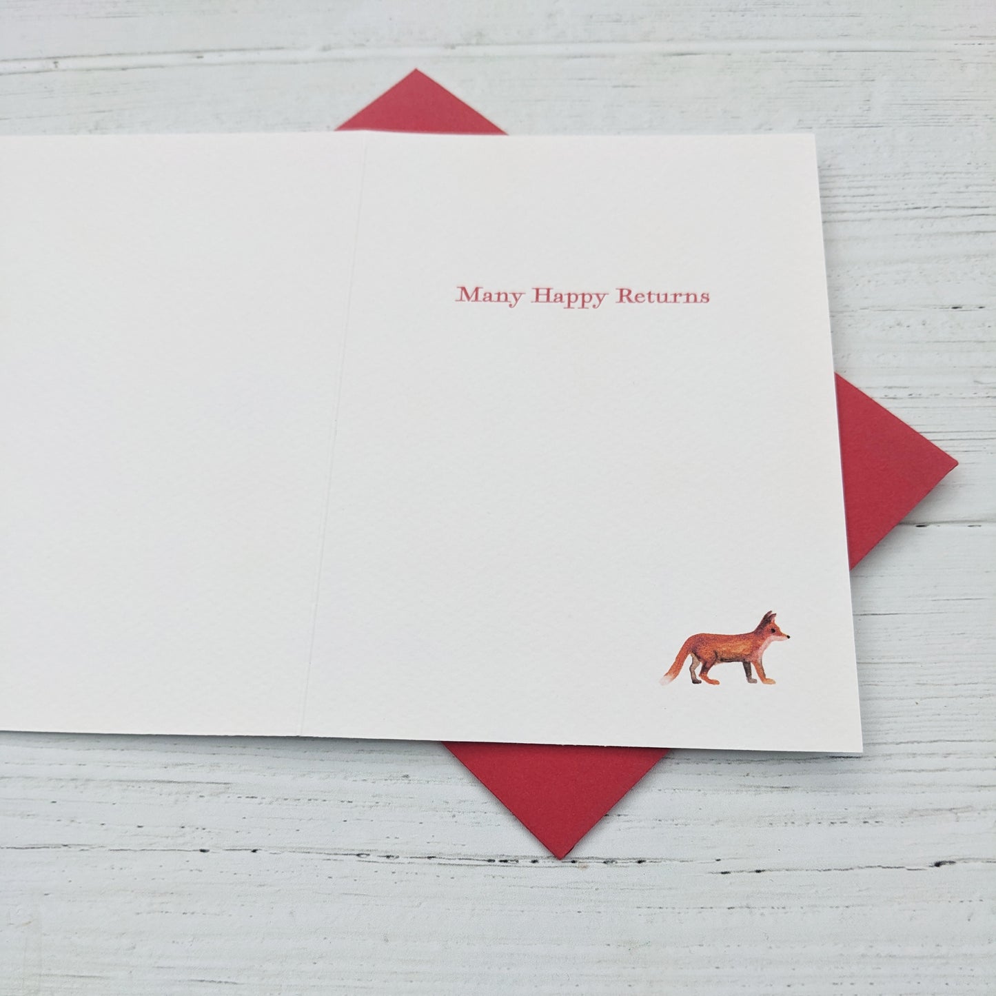 Greetings card - Woodland Clearing - Happy Birthday