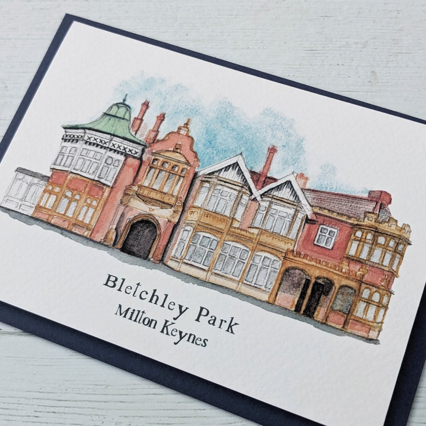 Greetings card - A Local Collection - Bletchley Park, Milton Keynes