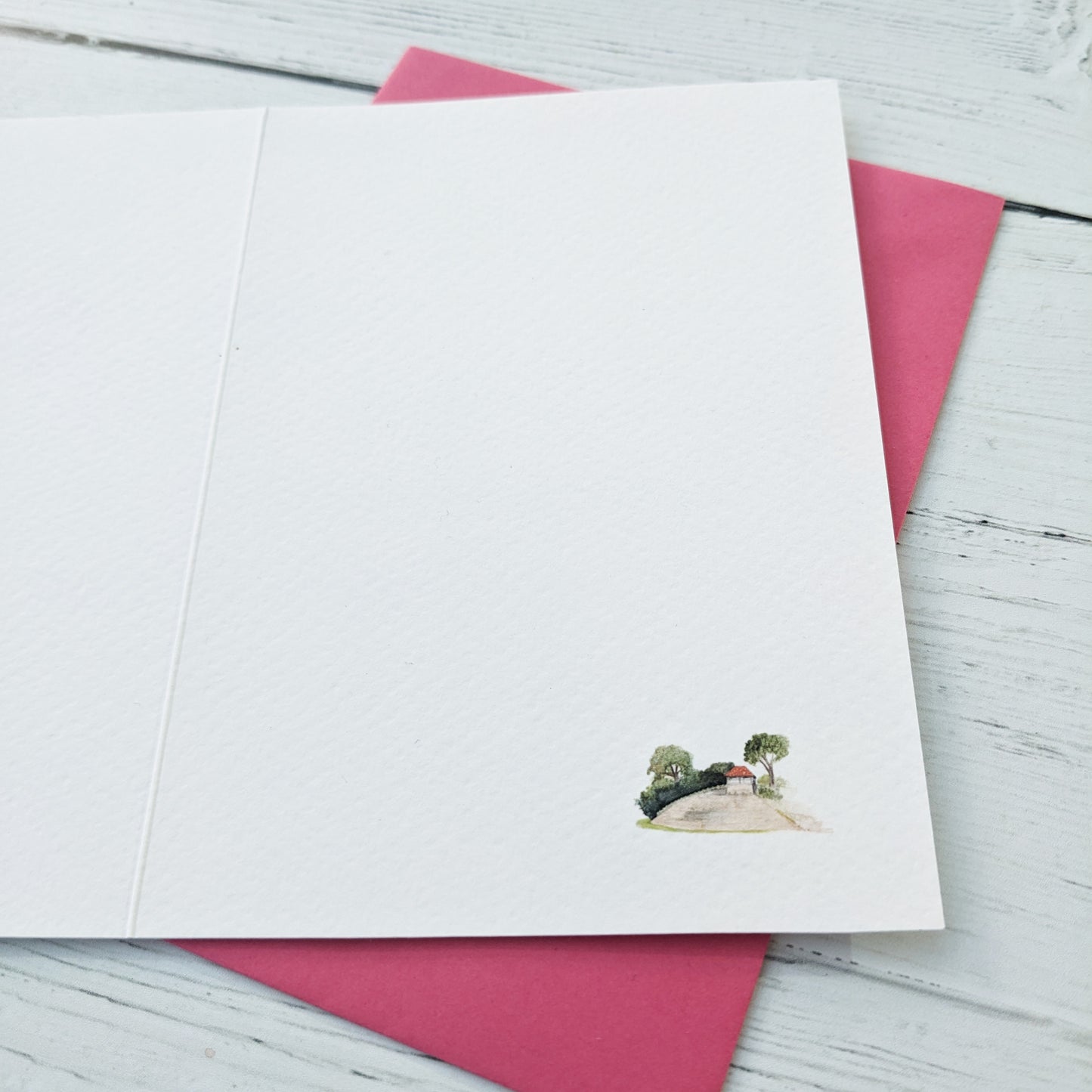 Greetings card - A Local Collection - Castle Road, Bedford
