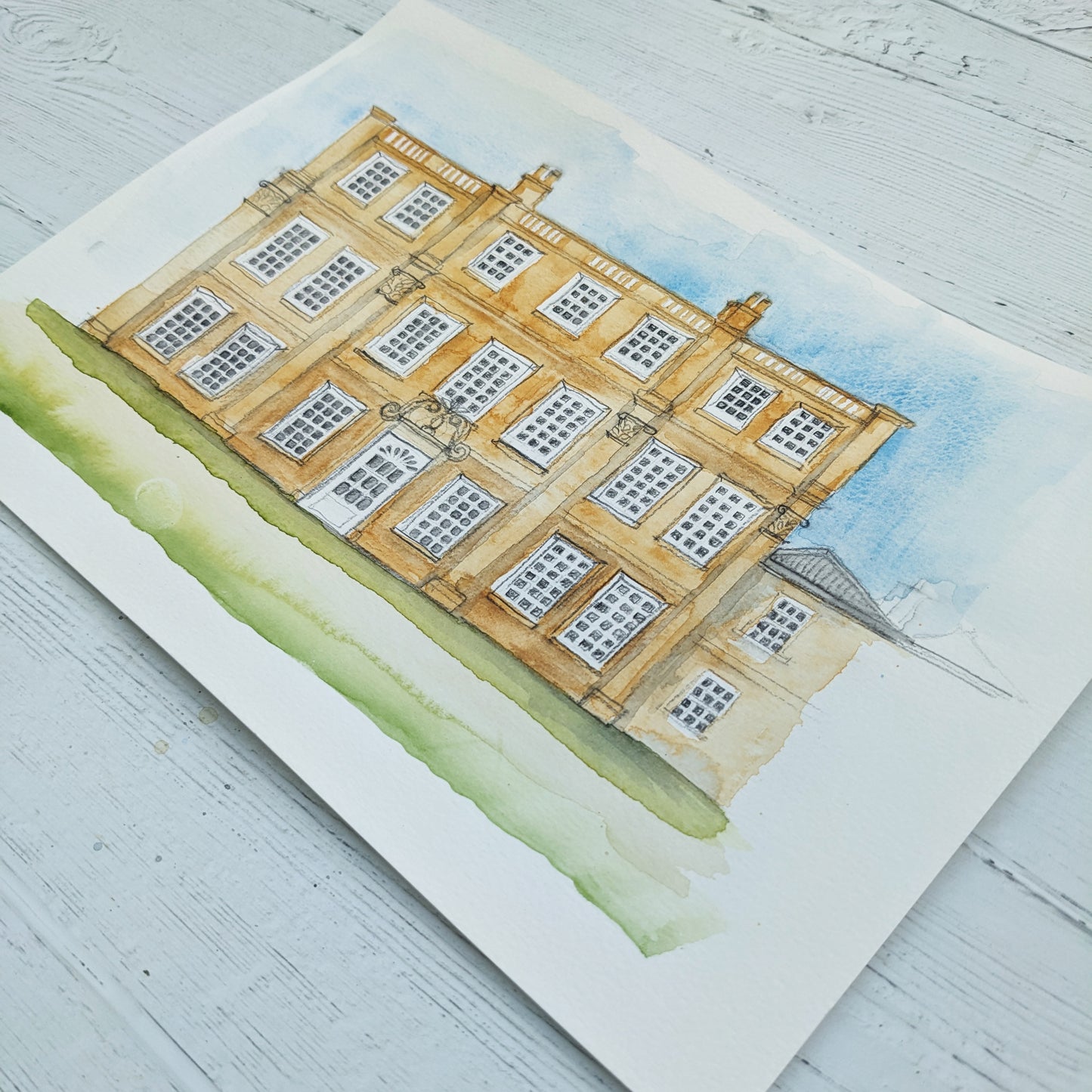 Greetings card - A Local Collection - Hinwick House, Bedfordshire