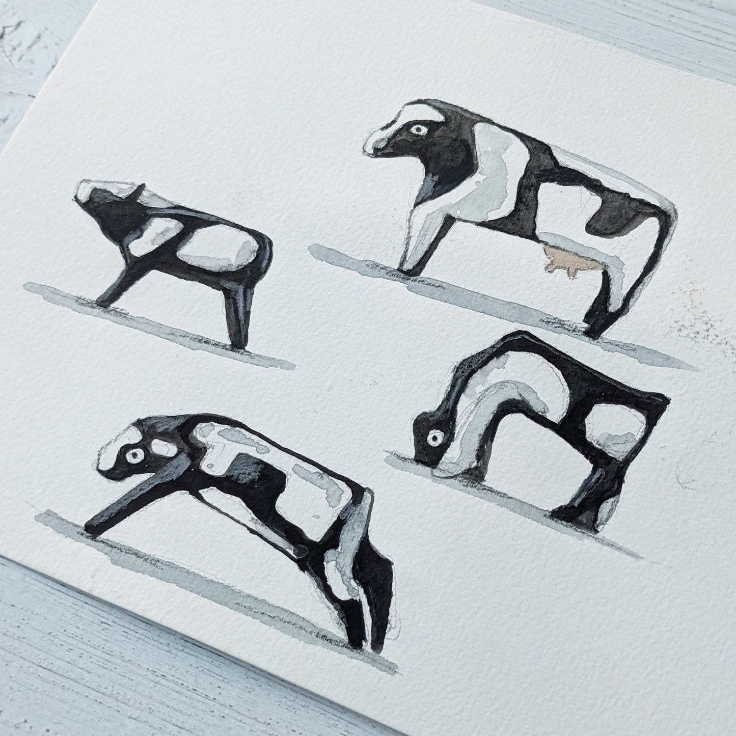 Greetings card - A Local Collection - Milton Keynes