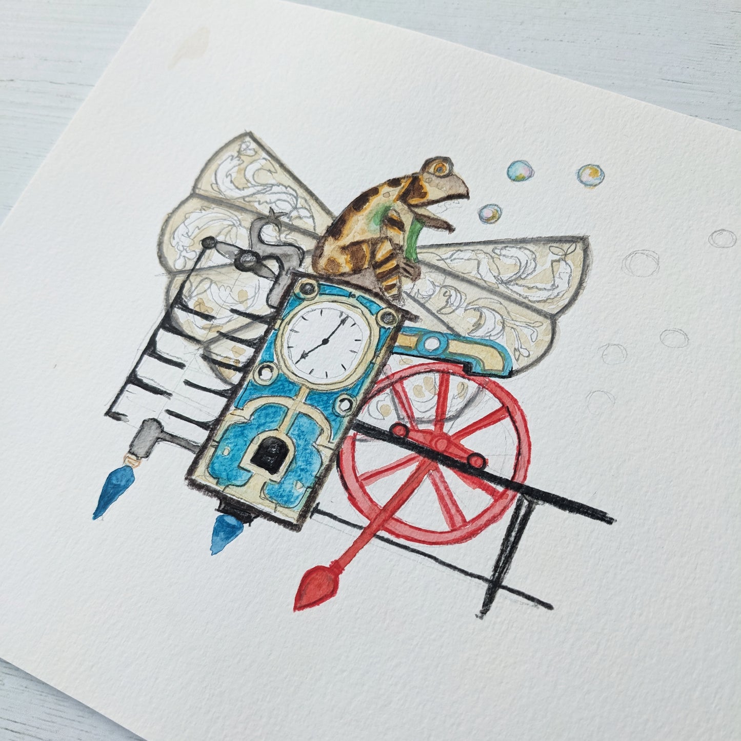 Greetings card - A Local Collection - Milton Keynes