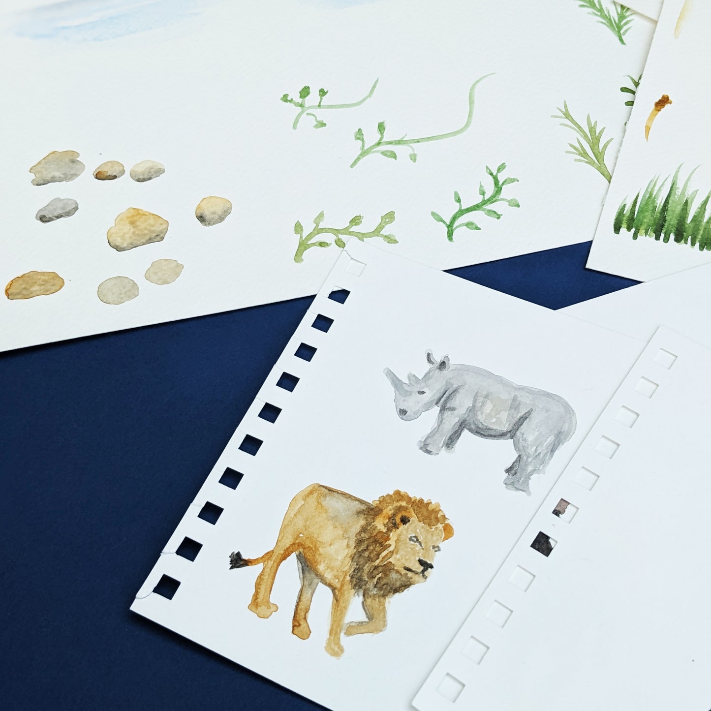 Illustrated name - African Safari