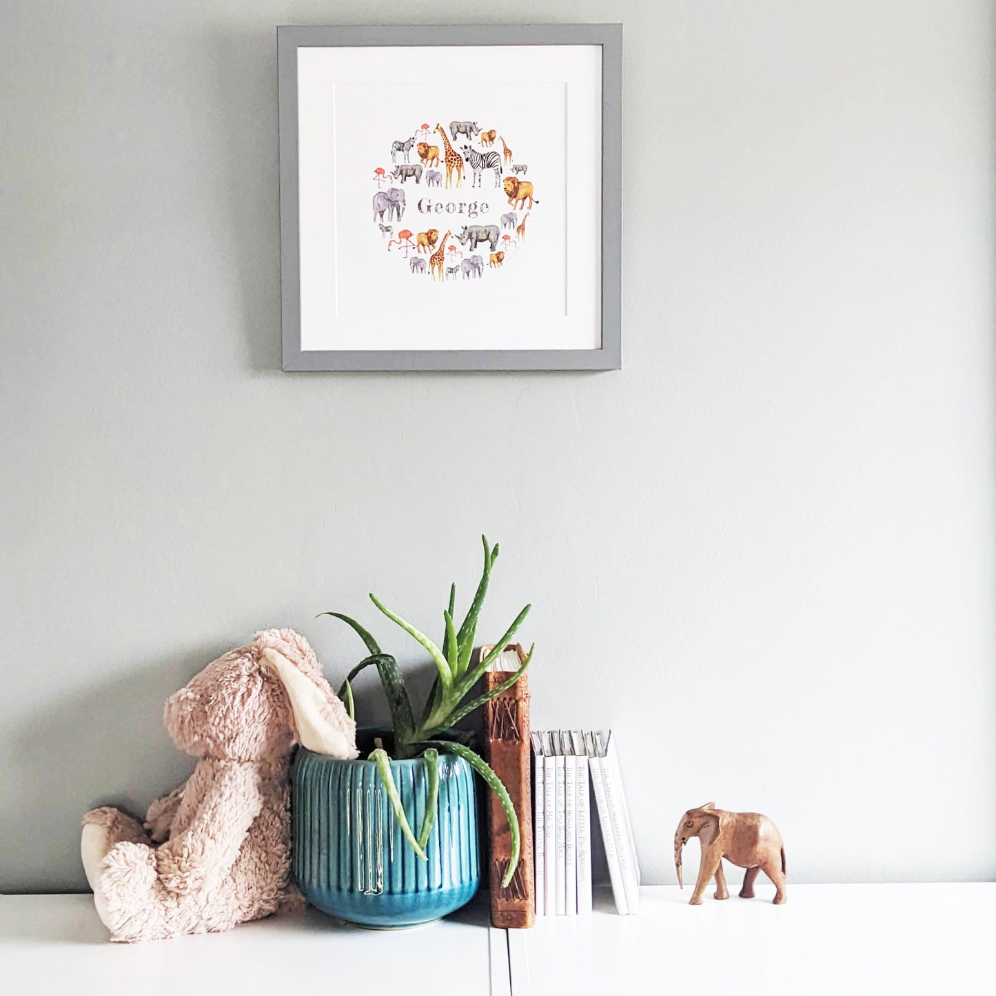 Frame - Coloured - 30x30cm - Grey