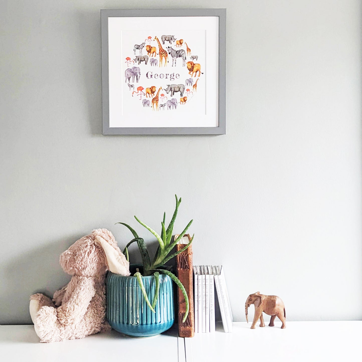 Frame - Coloured - 30x30cm - Grey