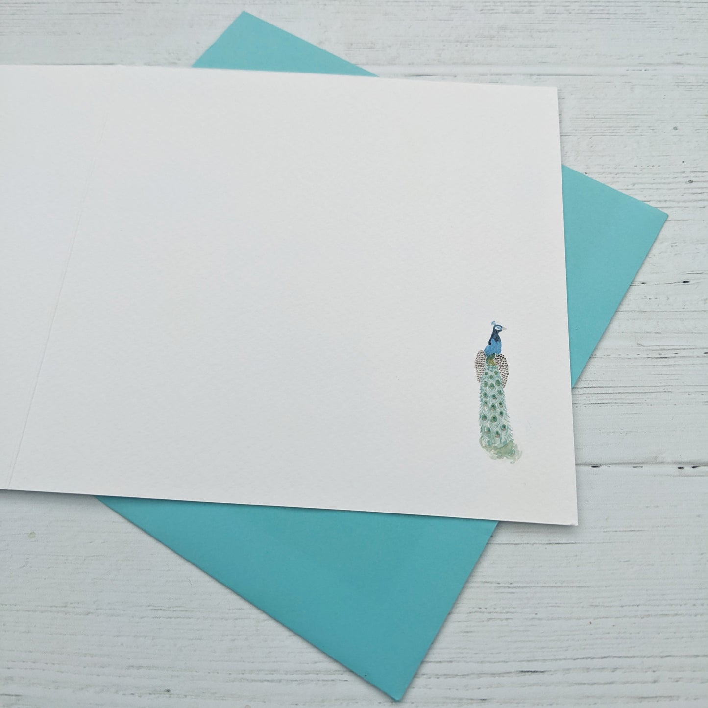 Square Greetings Card - Birds of India