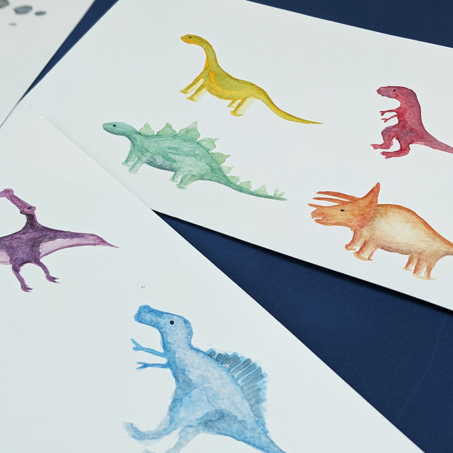 Personalised Greetings Card - Dazzling Dinosaurs