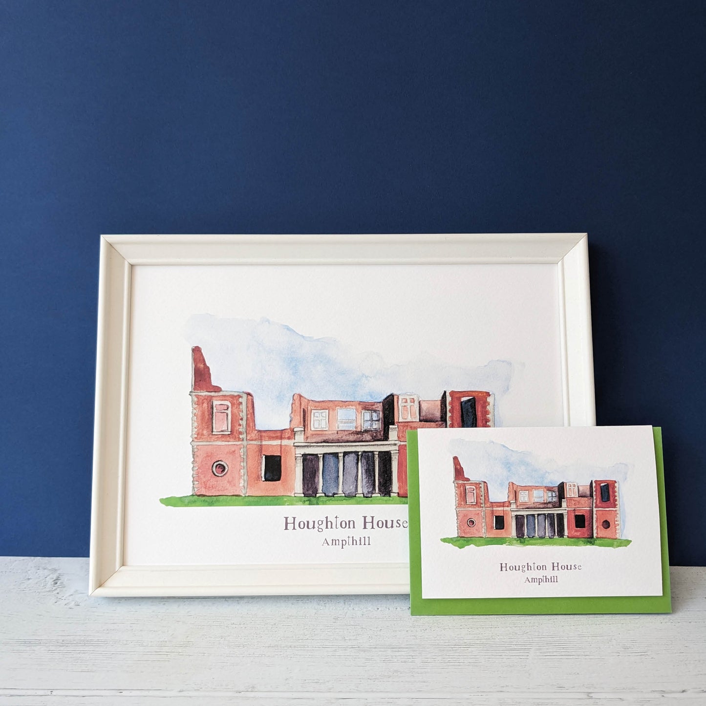 Greetings card - A Local Collection - Houghton House, Ampthill