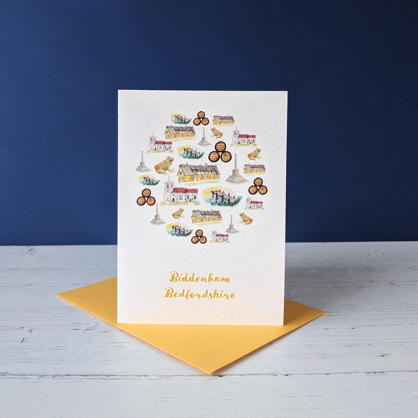 Greetings card - A Local Collection - Biddenham