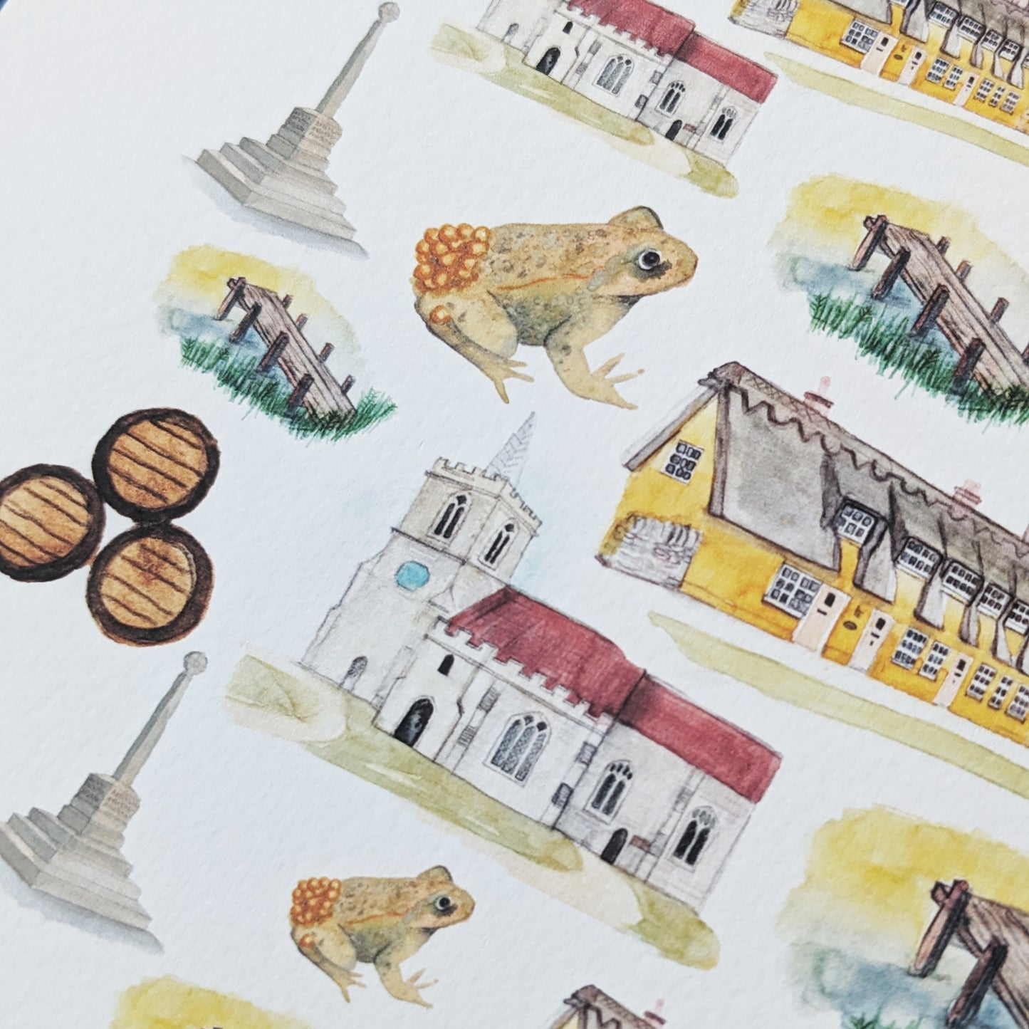 Greetings card - A Local Collection - Biddenham