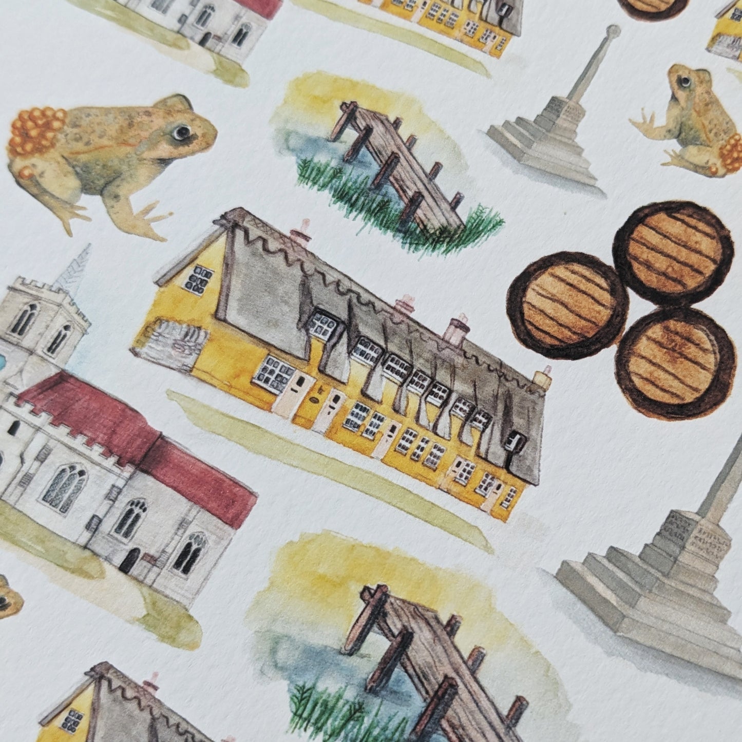 Greetings card - A Local Collection - Biddenham