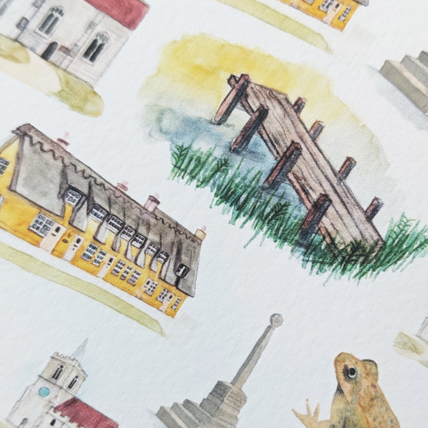 Greetings card - A Local Collection - Biddenham