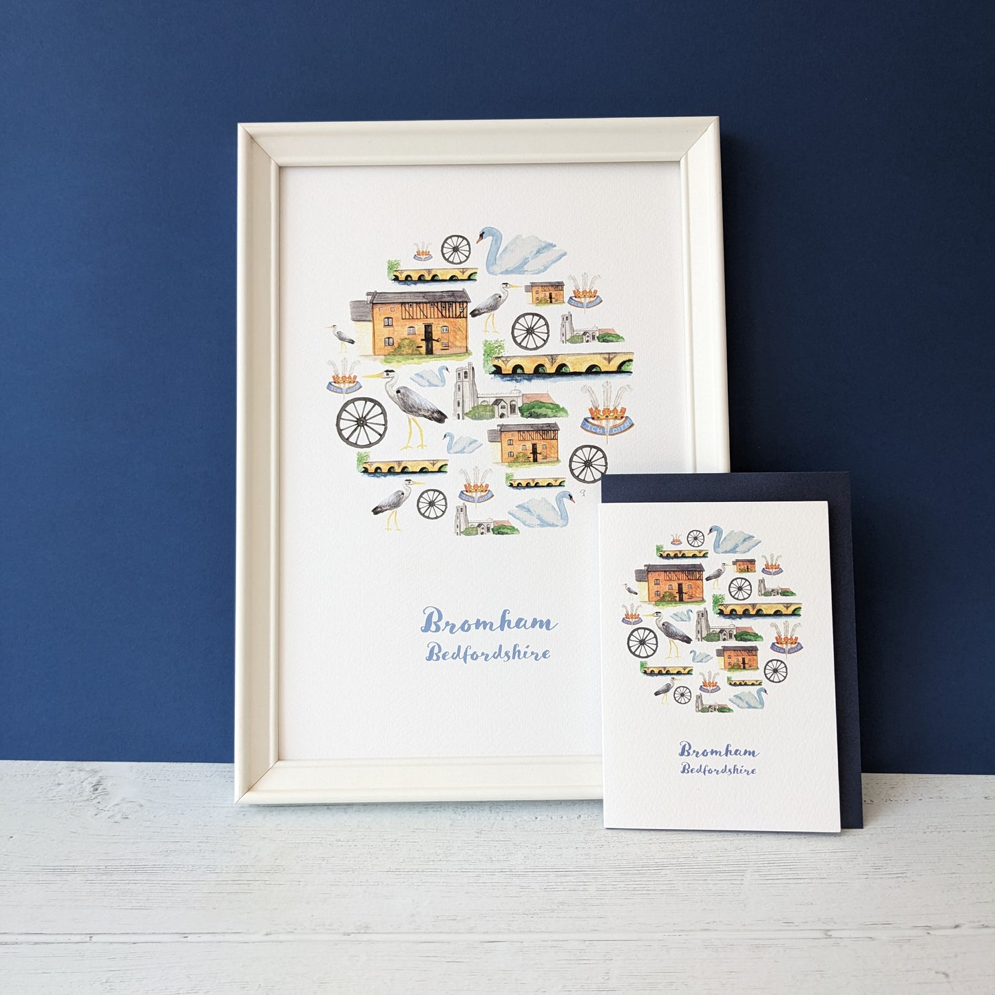 Greetings card - A Local Collection - Bromham