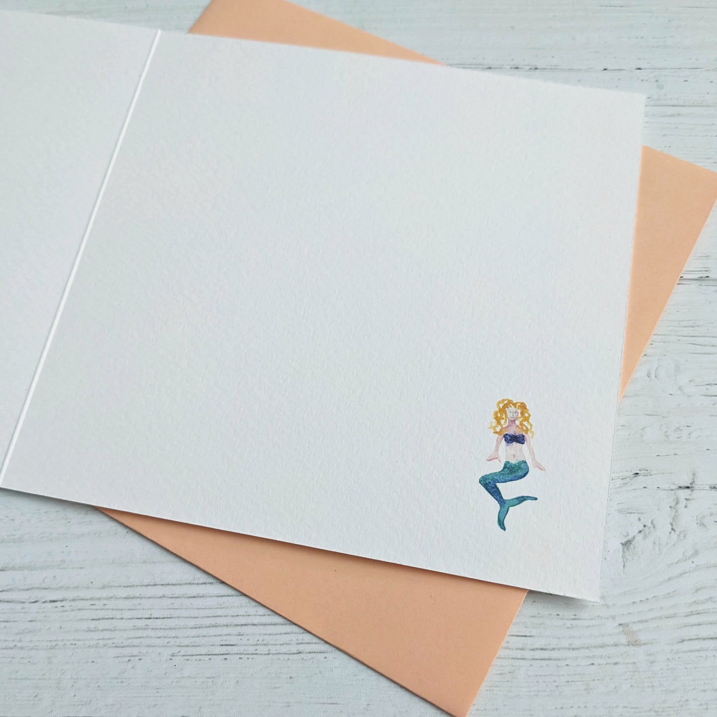 Personalised Greetings Card - Mermaid Lagoon