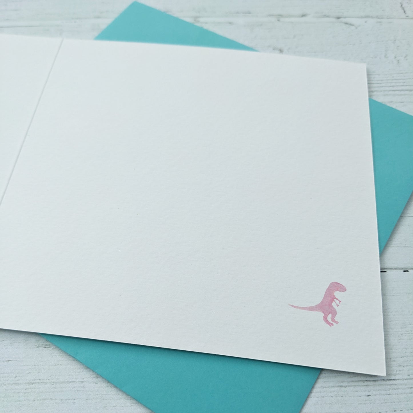 Personalised Greetings card - Dazzling Dinosaurs Pastel