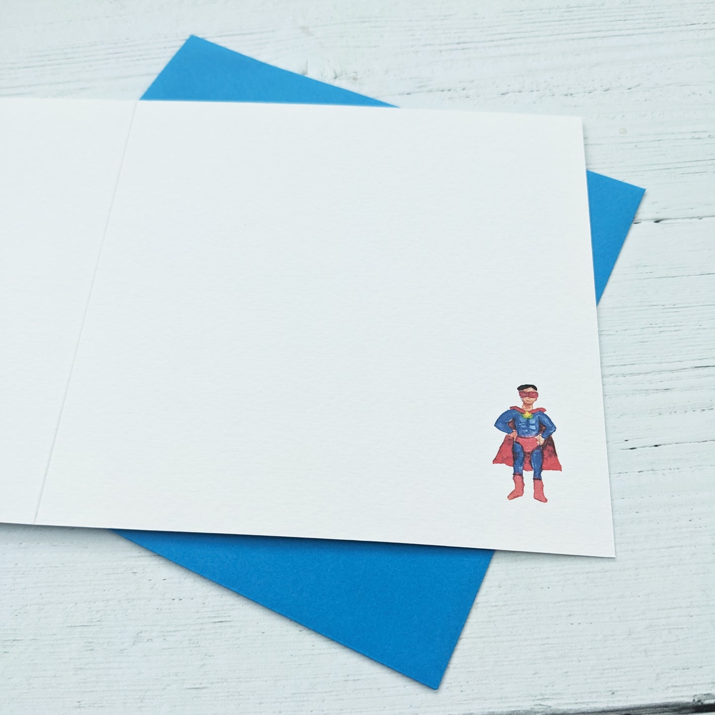 Personalised Greetings Card - Superhero